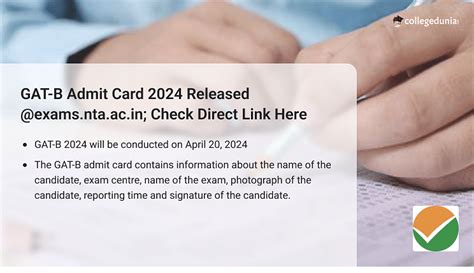 dbt bet 2024 admit card download|GAT B Admit Card 2024 Released at exams.nta.ac.in/DBT: .